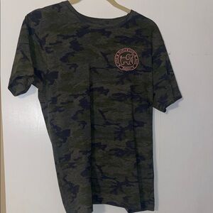 Green Camo Men's Short Sleeve Tee